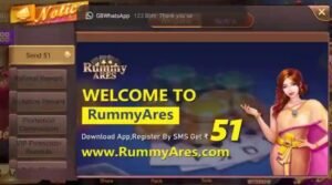 Rummy Ares App Login