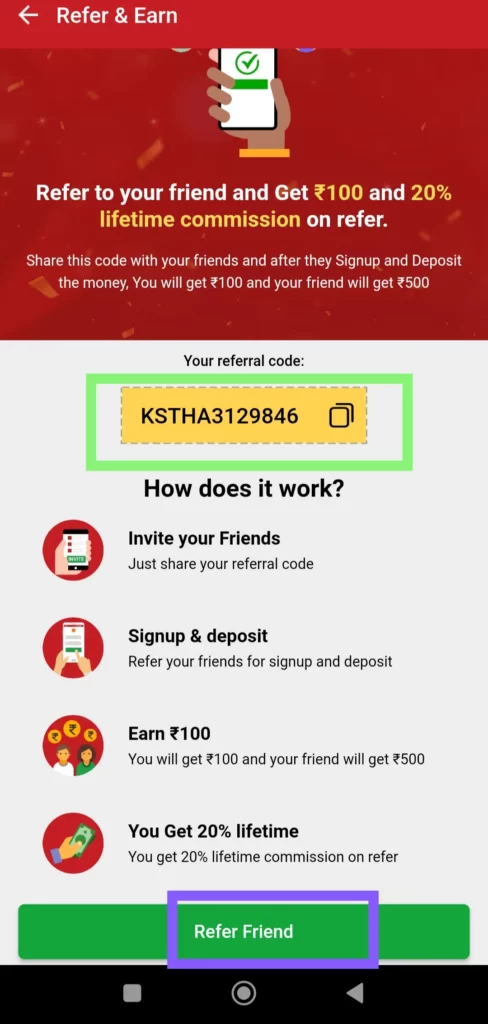 Jeet 11 Refer And Earn