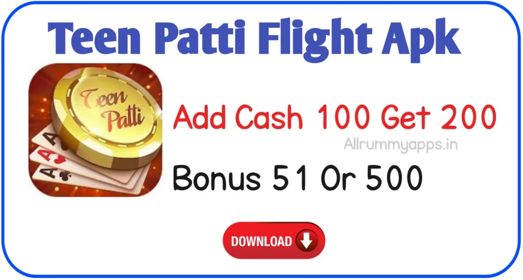 Teen Patti Flight Apk Download